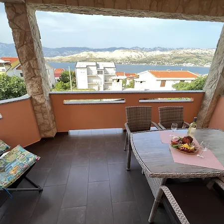 Apartment With A Swimming Pool Pag - 22607 Pag Town